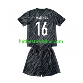Frankrijk Mike Maignan 16 Voetbalshirts Doelman Kind Uit EK 2024